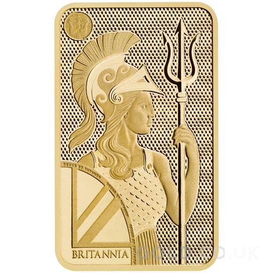 NEW 10g Gold Britannia Minted Bar