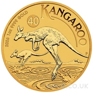 2026 Gold Kangaroo Coin 1oz