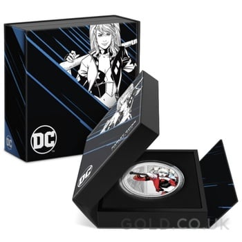 2024 Proof Harley Quinn Silver Coin 1oz Boxed