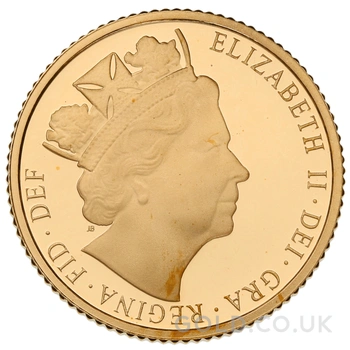 2016 Proof Gold Half Sovereign Boxed