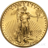 1998 1/10 oz Gold America Eagle