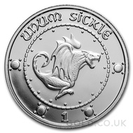 Harry Potter Silver Sickle 1oz Round