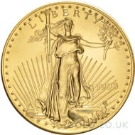1998 1 oz Gold America Eagle