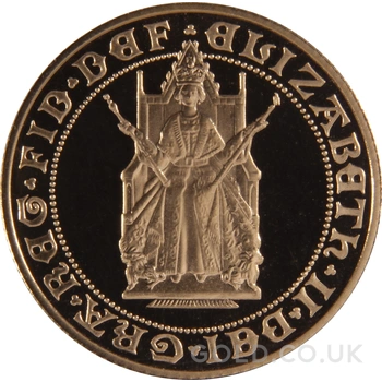 1989 Proof Gold Sovereign Boxed