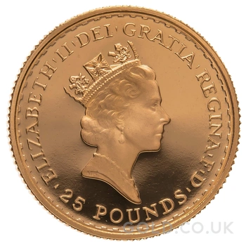 1989 Proof 1/4oz Gold Britannia Coin