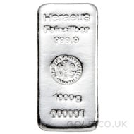 1 Kilo Heraeus Silver Bar