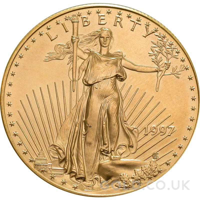 1997 American Eagle Gold Coin 1oz