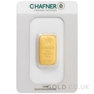250g C. Hafner Gold Cast Bar