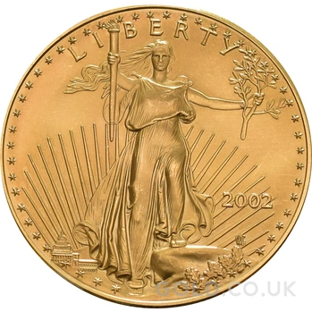 2002 American Eagle Gold Coin 1oz