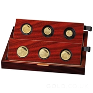 6 Coin Britannia Proof Gold Set Boxed (2025)