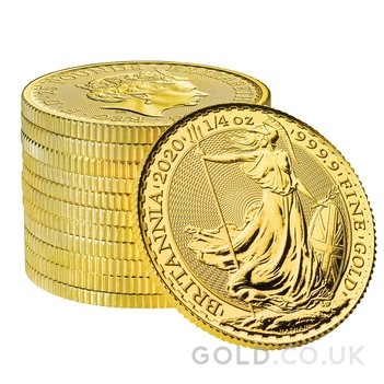 2020 1/4oz Gold Britannia Coin