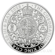 King Charles III Coronation 1oz Proof Silver Coin Boxed (2023)