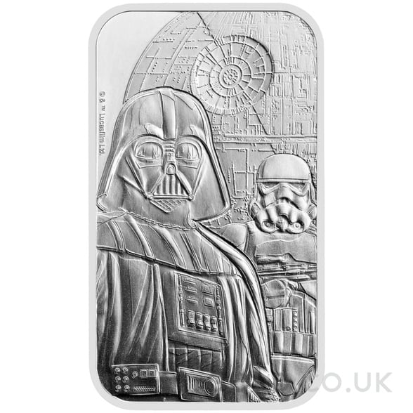 1oz Silver Bar Star Wars Dark Side
