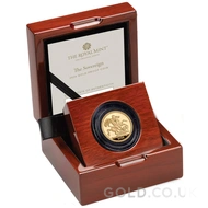 2026 Gold Proof Half Sovereign Coin Boxed
