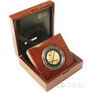 2014 Commonwealth Games Fifty Pence Proof Gold Coin Boxed