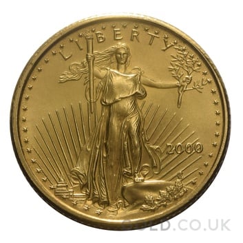 2000 1/10oz American Eagle Gold Coin