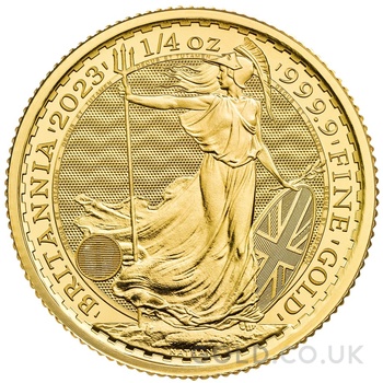 2023 1/4oz Gold Britannia Coin King Charles III Gift Boxed