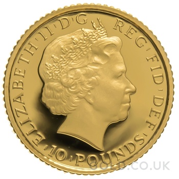 2008 Proof 1/10oz Gold Britannia Coin