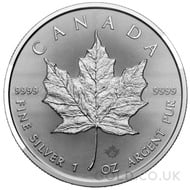1oz Canadian Maple Silver Coin (2024)