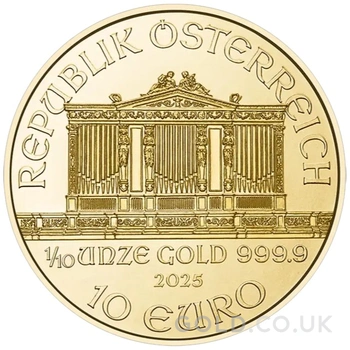 2026 1/10oz Austrian Gold Philharmonic Coin