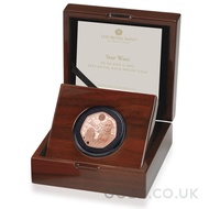 R2-D2 and C-3PO Fifty Pence Proof Gold Coin Boxed (2023)