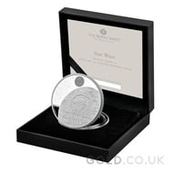 Death Star 1oz Proof Silver Coin Boxed (2024)