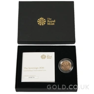 Gold Sovereign Brilliant Uncirculated (2020)