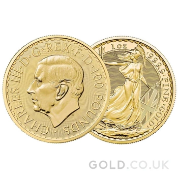 2023 Gold Britannia Coin 1oz King Charles III
