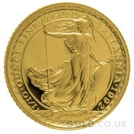 1992 Tenth Ounce Proof Britannia