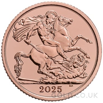 2025 Gold Half Sovereign - Last of the Rose Gold