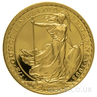 1995 1/2oz Gold Proof Britannia Coin