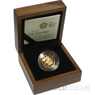 Gold Proof Half Sovereign Boxed (2009)