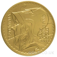 2003 1/2oz Gold Proof Britannia Coin