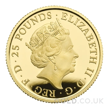 2023 Proof Royal Mint 1/4oz Year of the Rabbit Gold Coin Boxed