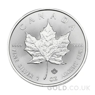 1oz Canadian Maple Silver Coin (2021)