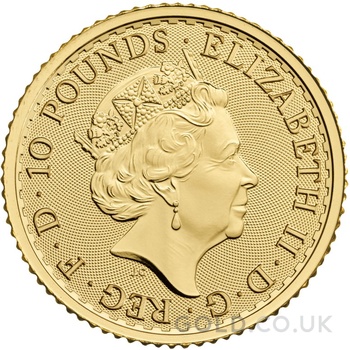 2022 1/10oz Gold Britannia Coin