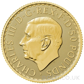2023 1/2oz Gold Britannia Coin King Charles III