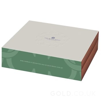 2023 His Majesty King Charles III Definitives UK Gold Proof Coin Set Boxed