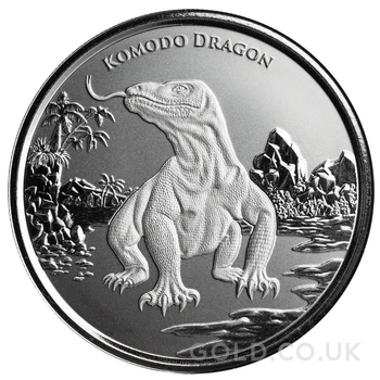 2022 Komodo Dragon 1oz Silver Coin