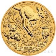 Perth Mint 125th Anniversary 1oz Gold Coin (2024)