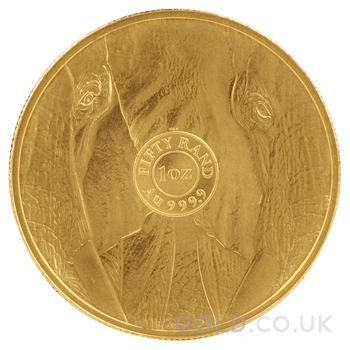 2024 Elephant Gold Coin Big Five Series 1oz