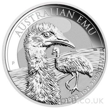 2022 Australian Emu Silver Coin 1oz