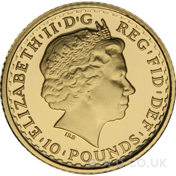 2010 Proof 1/10oz Gold Britannia Coin
