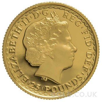 2001 Proof 1/4oz Gold Britannia Coin