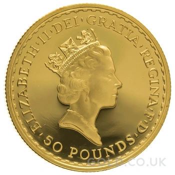 1991 Proof 1/2oz Gold Britannia Coin