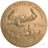 1992 Gold American Eagle Coin 1oz