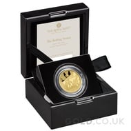 1/4oz Music Legends - The Rolling Stones Proof Gold Coin Boxed (2022)
