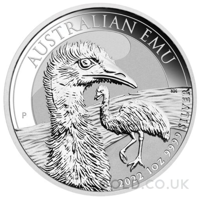 2022 Australian Emu Silver Coin 1oz