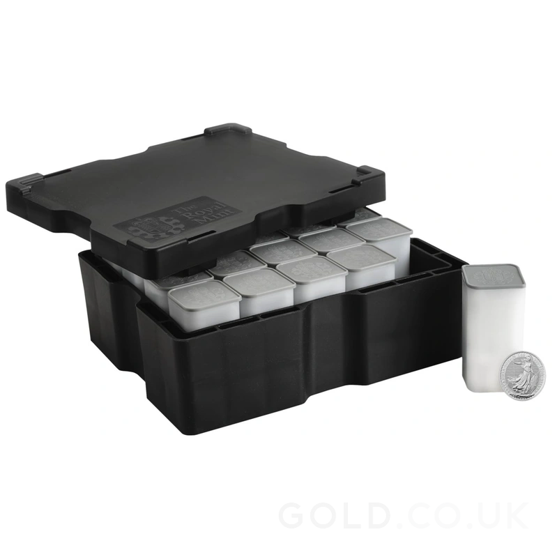 Monster Box of 500 2024 Britannia 1oz Silver Coins