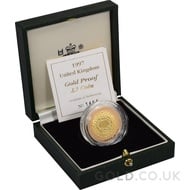 Gold Proof Two Pound - Technologies Coin Boxed (1997)